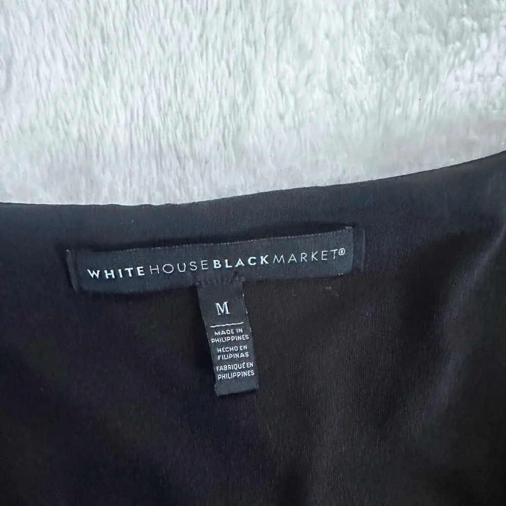 White House Black Market Pink & Black Dress - Size Medium, Perfect Condition - Picture 7 of 9